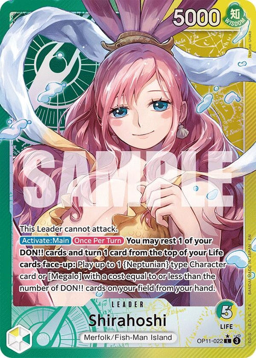 Shirahoshi (022) (Alternate Art) (OP11-022) (OP11)