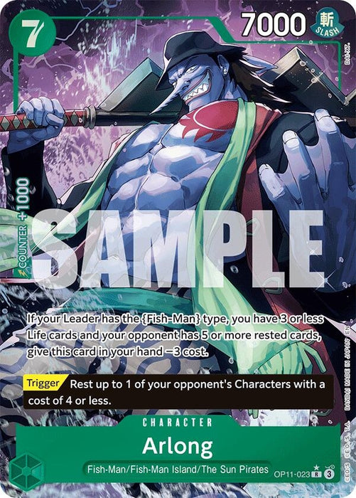 Arlong (Alternate Art) (OP11-023) (OP11)