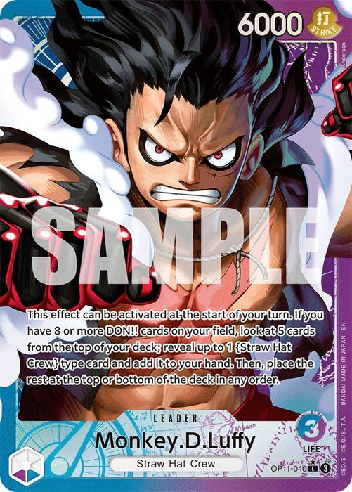 Monkey.D.Luffy (040) (Alternate Art) (OP11-040) (OP11)