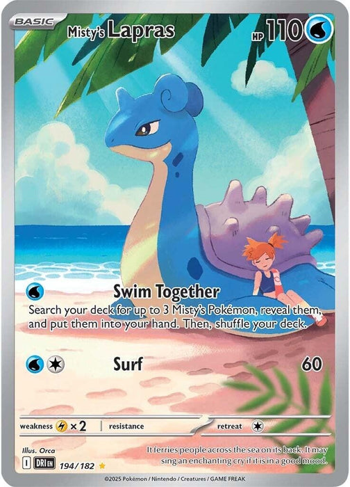 Misty's Lapras (194/182) (DRI)