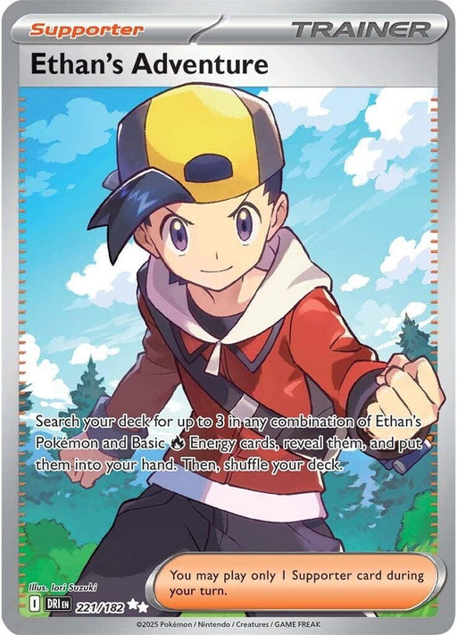 Image for Ethan's Adventure (221/182) (DRI) - Pokemon