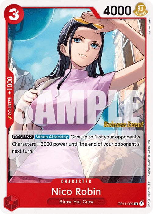 Nico Robin (OP11-009) (OP11 RE)