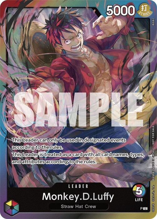 Monkey.D.Luffy (Release Event Leader) (P) (OP-PR)