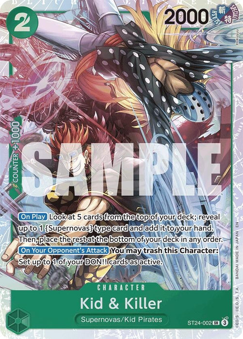 Kid & Killer (ST24-002) (ST-24)