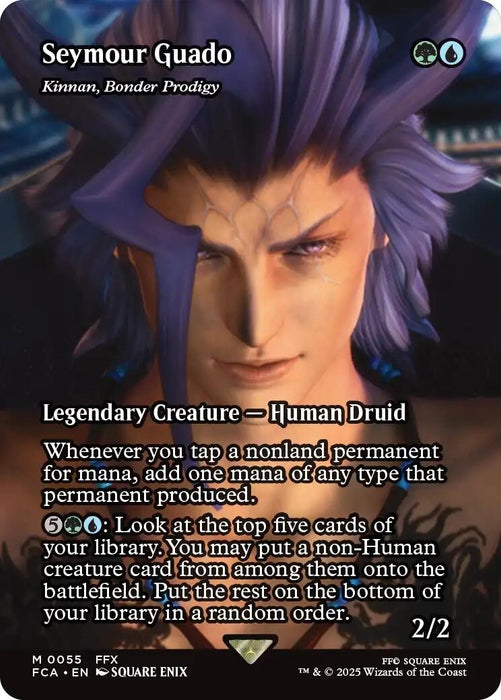 Image for Seymour Guado - Kinnan, Bonder Prodigy (Showcase) (55) (FCA) - Magic: The Gathering