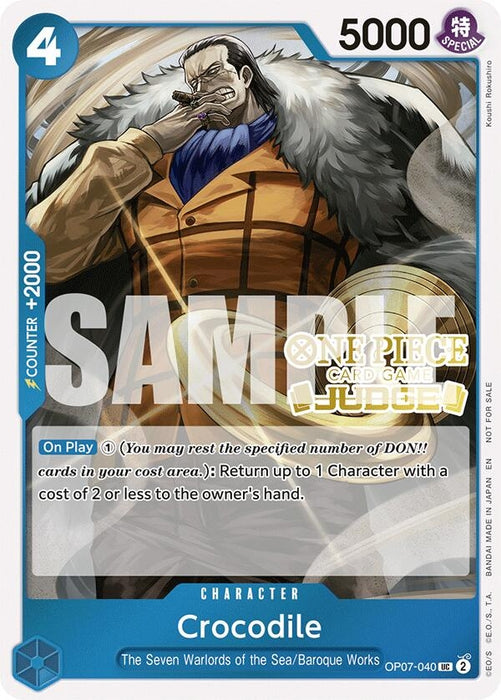 Crocodile (Judge Pack Vol. 6) (OP07-040) (OP-PR)