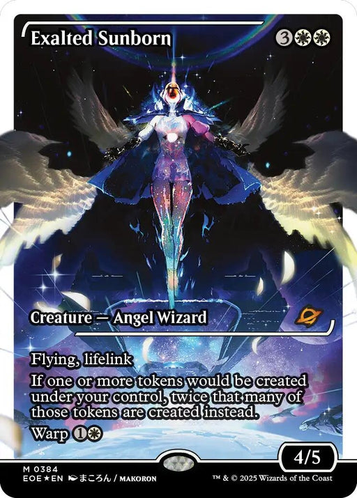Image for Exalted Sunborn (Showcase) (Fracture Foil) (384) (EOE) - Magic: The Gathering
