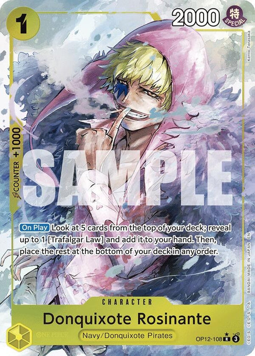 Donquixote Rosinante (108) (Alternate Art) (OP12-108) (OP12)