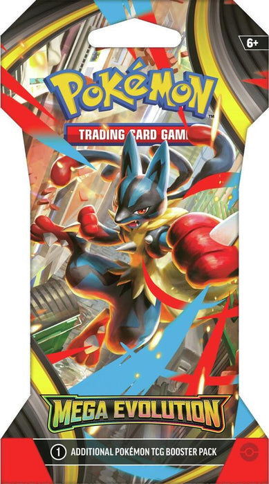 Pokémon TCG: Mega Evolution - Sleeved Booster Pack (Limit 4)