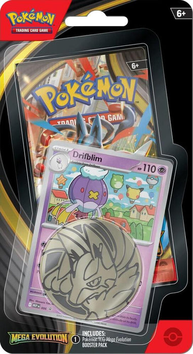 Pokémon TCG: Mega Evolution - Single Pack Blister (Drifblim) (Limit 1)
