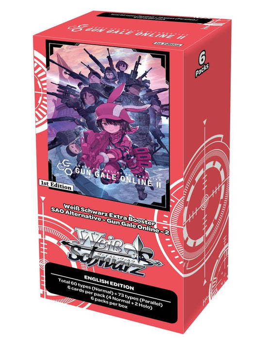 Weiss Schwarz: Sword Art Online Alternative: Gun Gale Online II - Booster Box