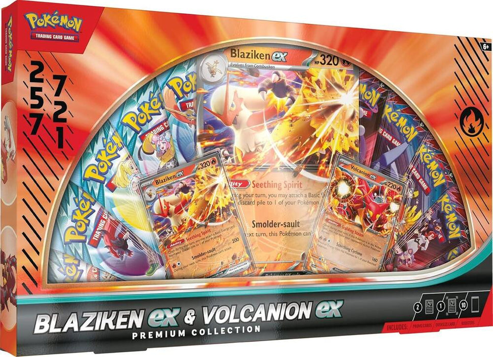 Pokémon TCG: Blaziken ex & Volcanion ex Premium Collection (Limit 1)