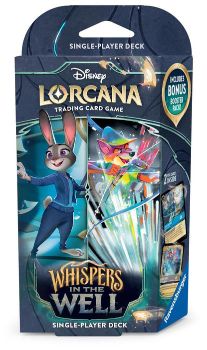 Disney Lorcana: Whispers in The Well - Starter Deck (Sapphire/Steel)