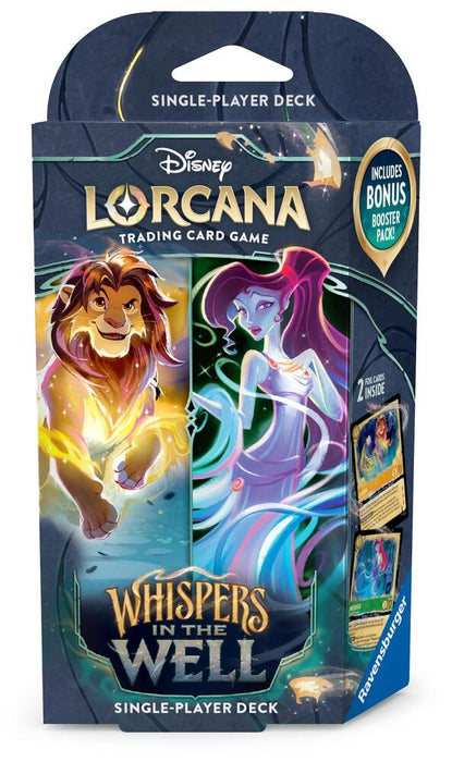 Disney Lorcana: Whispers in The Well - Starter Deck (Amber/Emerald)