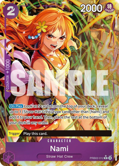 Nami (Alternate Art) (PRB02-012) (PRB-02)