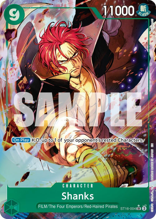 Shanks - ST16-004 (Alternate Art) (ST16-004) (PRB-02)