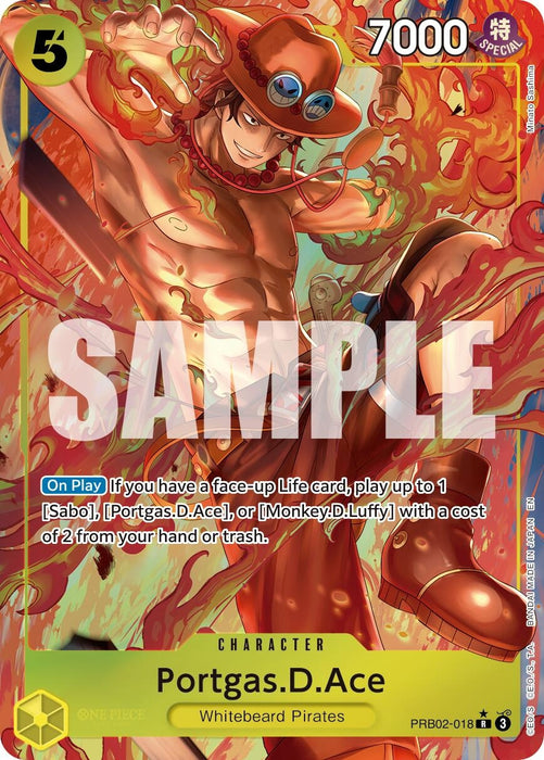 Portgas.D.Ace - PRB02-018 (Alternate Art) (PRB02-018) (PRB-02)