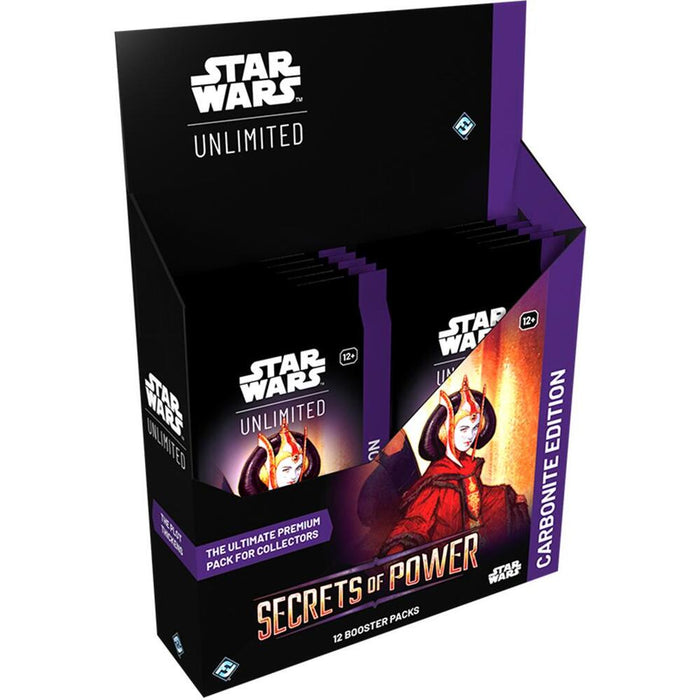 Star Wars: Unlimited - Secrets of Power - Carbonite Edition Booster Display