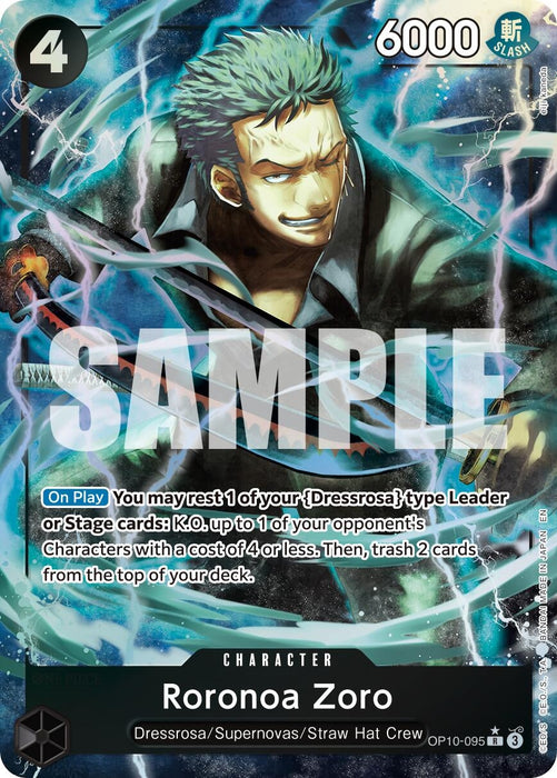 Roronoa Zoro - OP10-095 (Alternate Art) (OP10-095) (PRB-02)