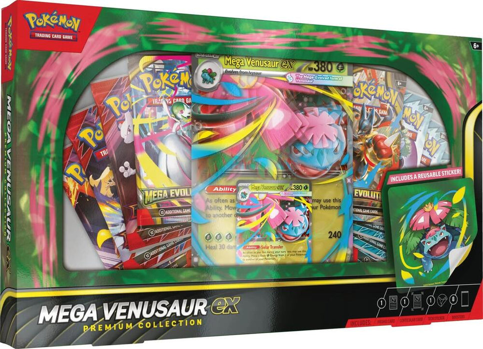 Pokémon TCG: Mega Venusaur ex Premium Collection (Limit 3)