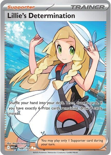 Image for Lillie's Determination (169/132) (MEG) - Pokemon