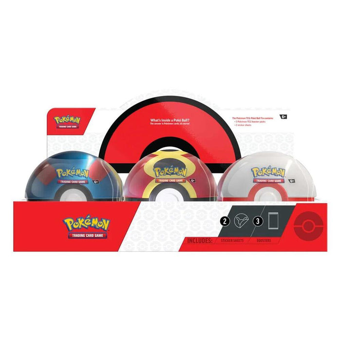 Pokémon TCG: Poke Ball Tin ASSTD (Fall 2025) (Limit 2)