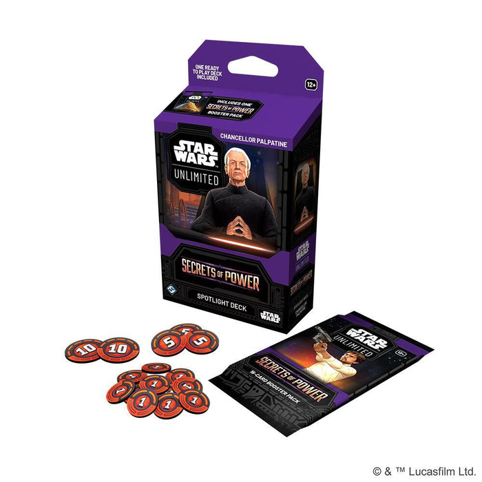 Star Wars: Unlimited - Secrets of Power - Spotlight Deck (Chancellor Palpatine)