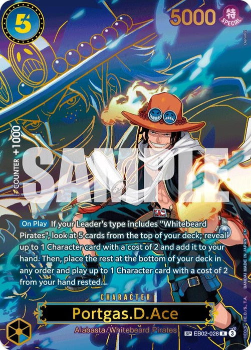 Portgas.D.Ace - EB02-028 (SP) (EB02-028) (OP13)