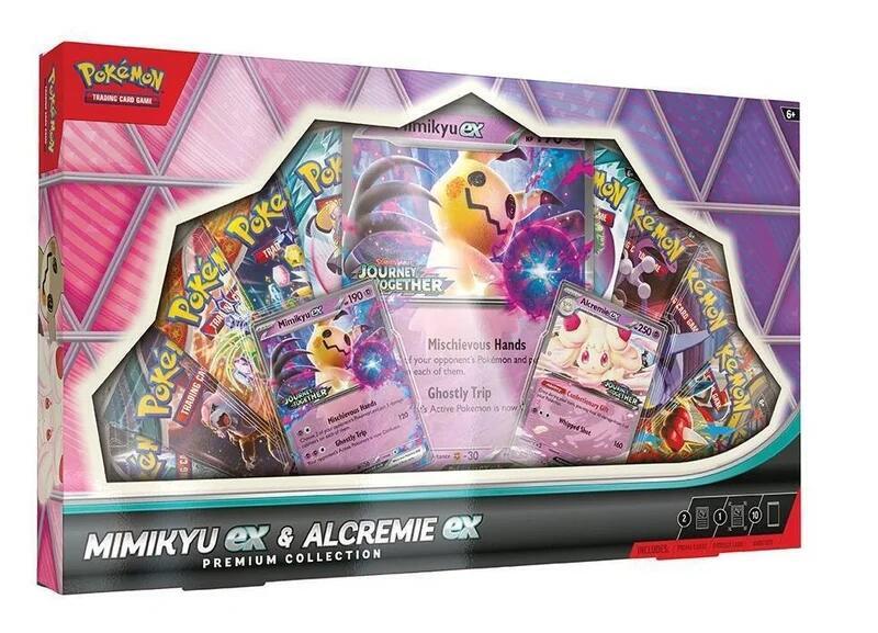 Pokémon TCG: Mimikyu ex & Alcremie ex Premium Collection (Limit 1)