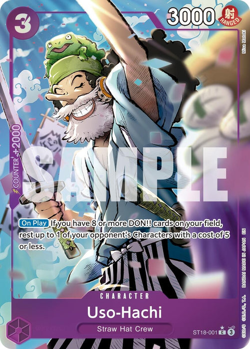Uso-Hachi (Alternate Art) (ST18-001) (PRB-02)