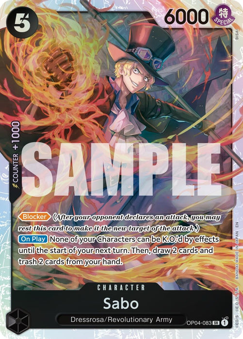 Sabo - OP04-083 (Reprint) (OP04-083) (PRB-02)
