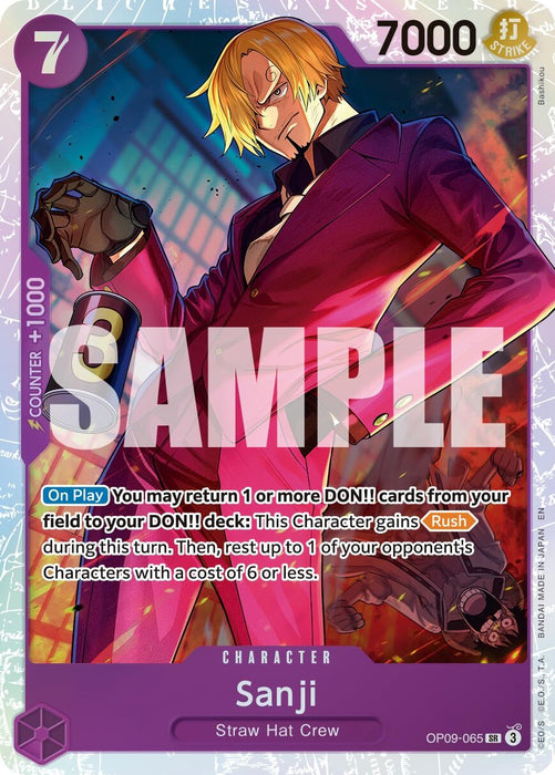 Sanji - OP09-065 (Reprint) (OP09-065) (PRB-02)