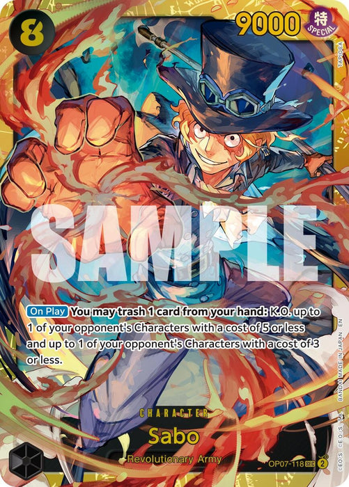 Sabo - OP07-118 (Reprint) (OP07-118) (PRB-02)