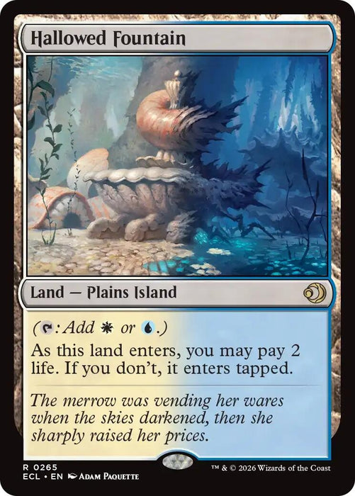 Hallowed Fountain (265) (ECL)