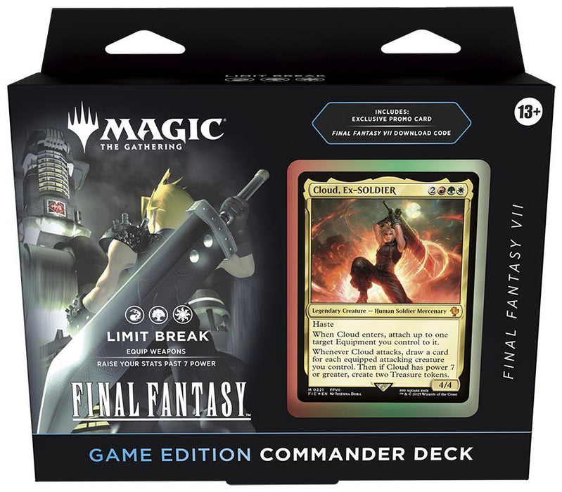 Magic: The Gathering - FINAL FANTASY - Commander Deck: Game Edition (Limit Break FINAL FANTASY VII) (Copy)