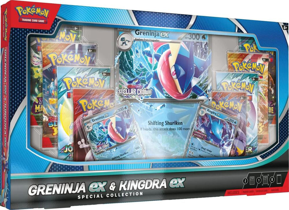 Pokémon TCG: Greninja ex & Kingdra ex Special Collection (Limit 1)