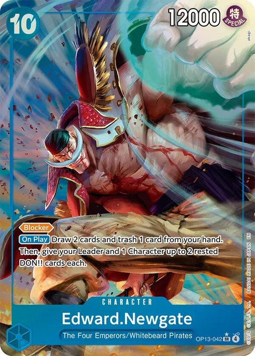 Image for Edward.Newgate (Alternate Art) (OP13-042) (OP13) - One Piece Card Game