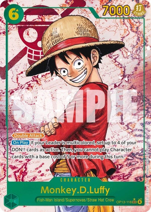 Monkey.D.Luffy (118) (Parallel) (OP13-118) (OP13)