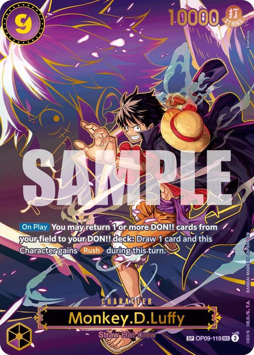 Monkey.D.Luffy - OP09-119 (SP) (OP09-119) (OP13)
