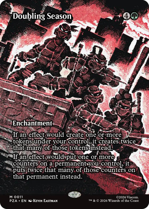 Doubling Season (Borderless) (11) (PZA)