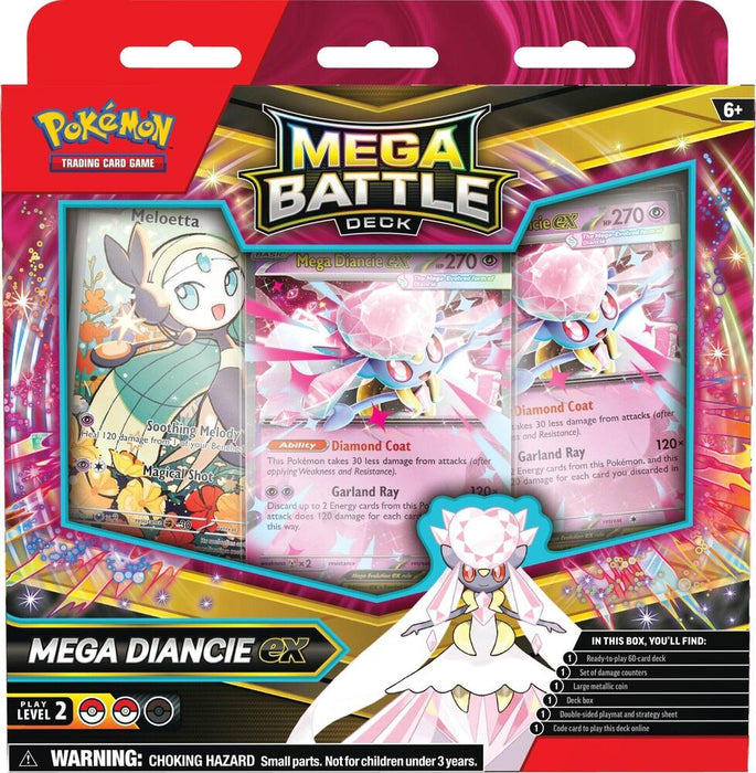 Pokémon TCG: Mega Battle Deck (Mega Diancie ex) (Limit 1)