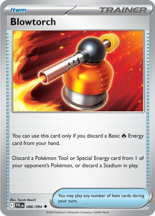 Image for Blowtorch (086/094) (PFL) - Pokemon