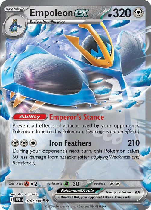 Image for Empoleon ex (070/094) (PFL) - Pokemon