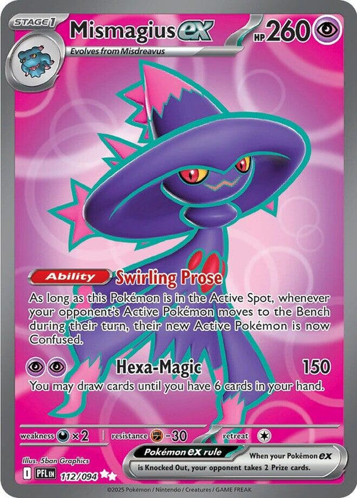 Image for Mismagius ex (112/094) (PFL) - Pokemon
