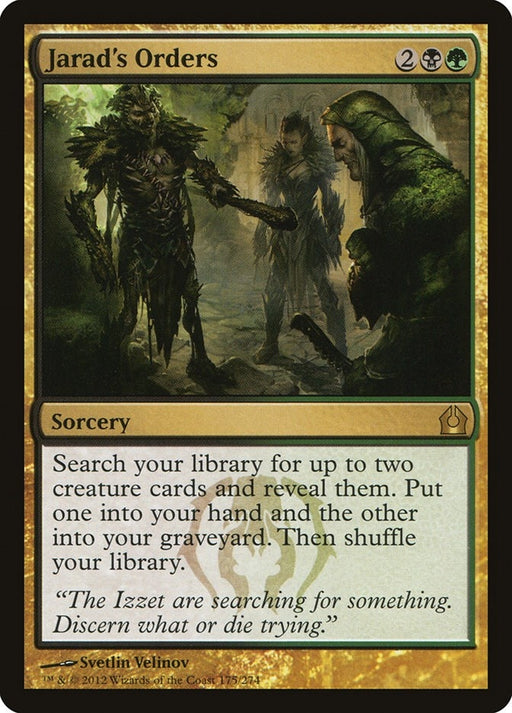 Image for Jarad's Orders (175) (RTR) - Magic: The Gathering