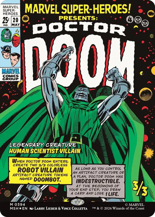 Doctor Doom (Borderless) (0394) (394) (MSH)