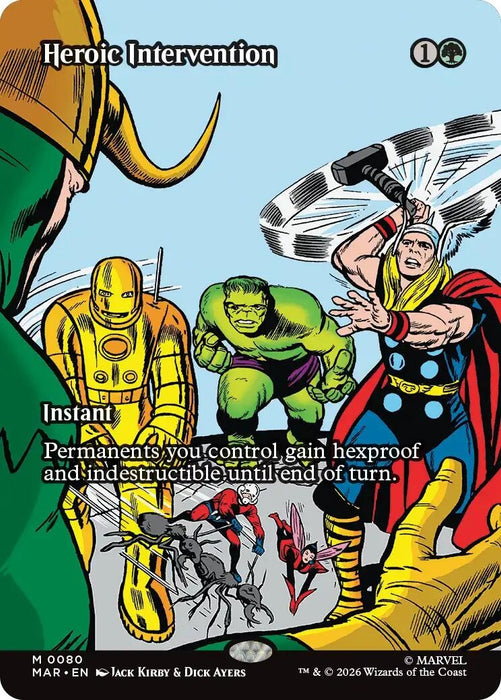Heroic Intervention (0080) (Borderless) (80) (MAR)