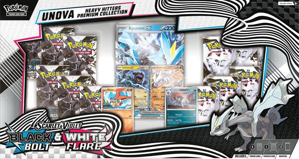 Pokémon TCG: Scarlet & Violet: Unova Heavy Hitters Premium Collection