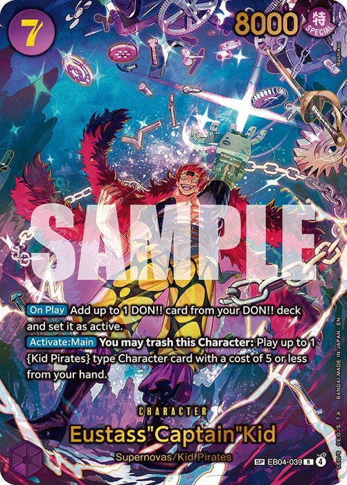 Eustass"Captain"Kid - EB04-039 (SP) (EB04-039) (OP14)