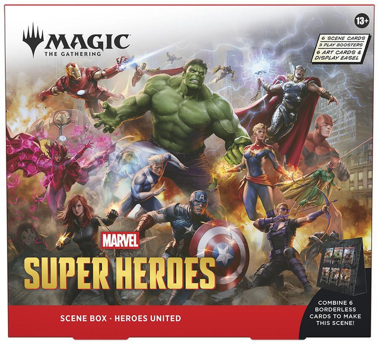 Magic: The Gathering - Marvel Super Heroes - Scene Box (Heroes United)